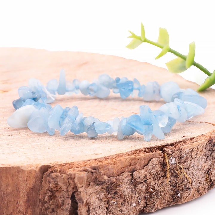 Pulsera barroco aguamarina Brasil AA