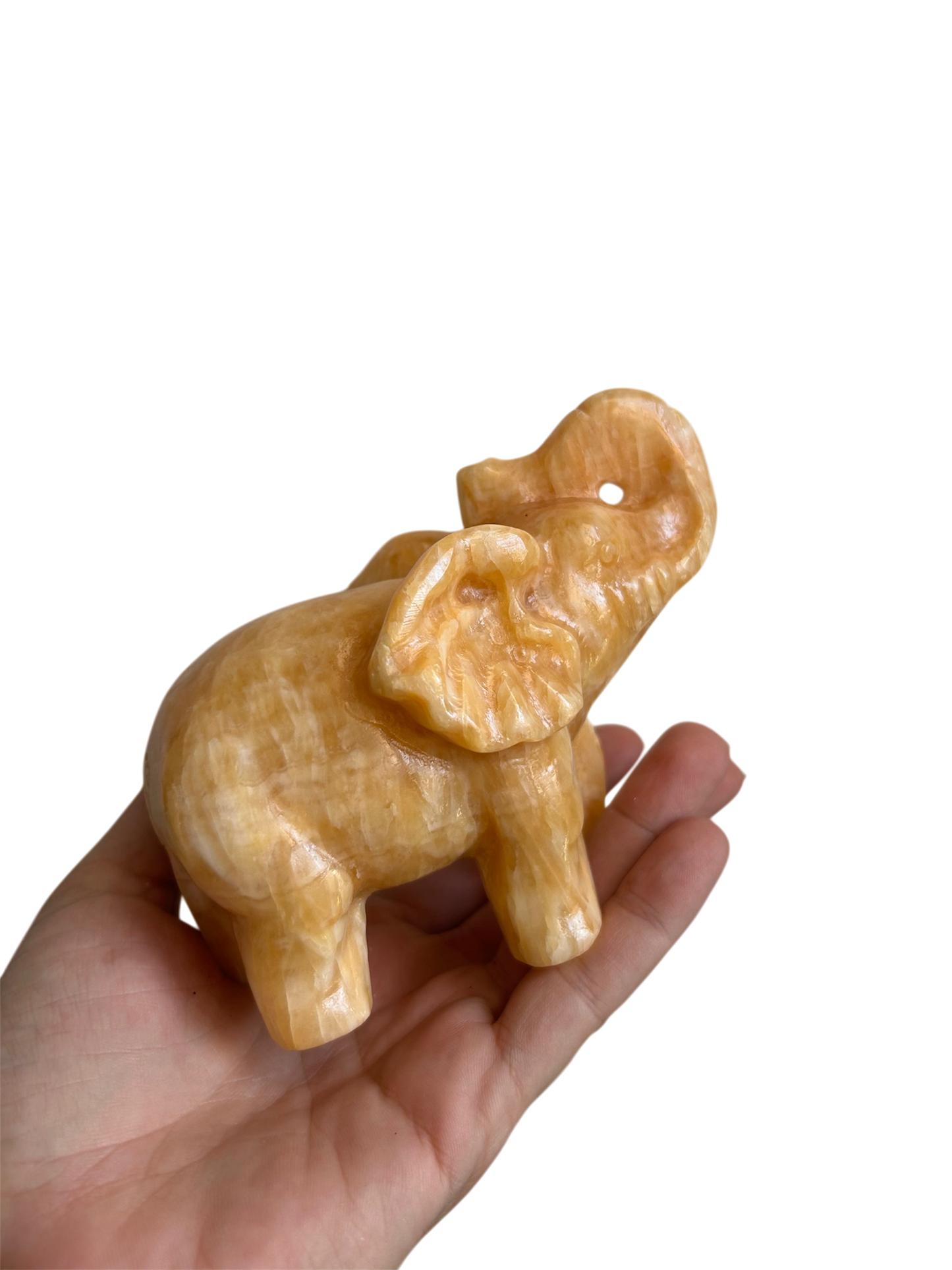 Elefante calcita de miel