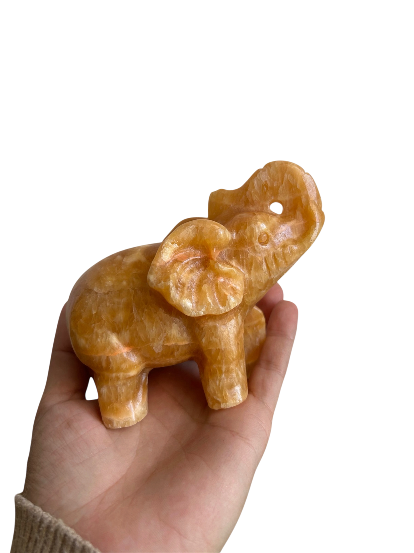 Elefante calcita de miel