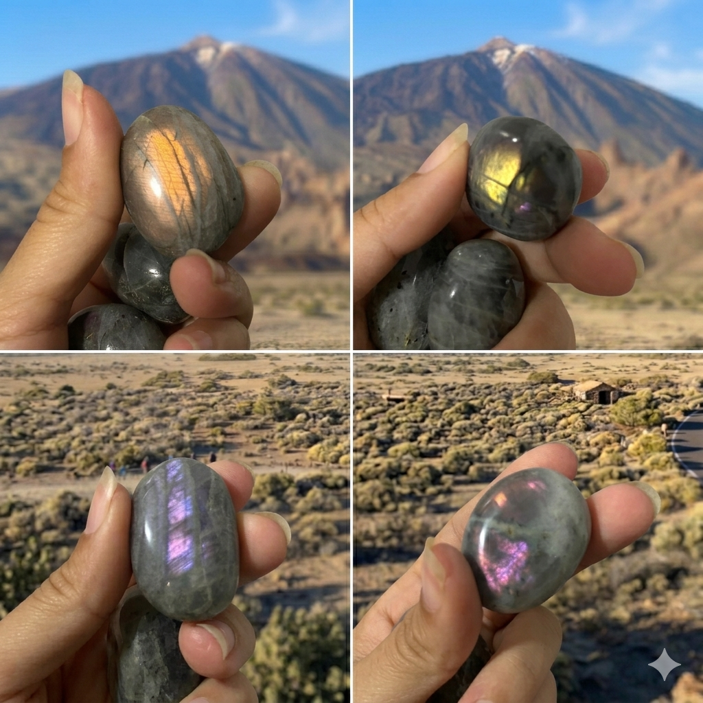 1x Piedra de palma Labradorita