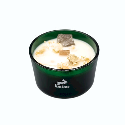 Hop Hare Crystal Magic Flower Candle - The Lion