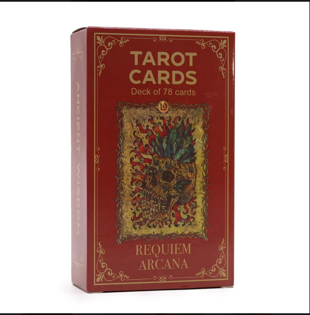 Tarot Cards with Guide Book - Requiem Arcana