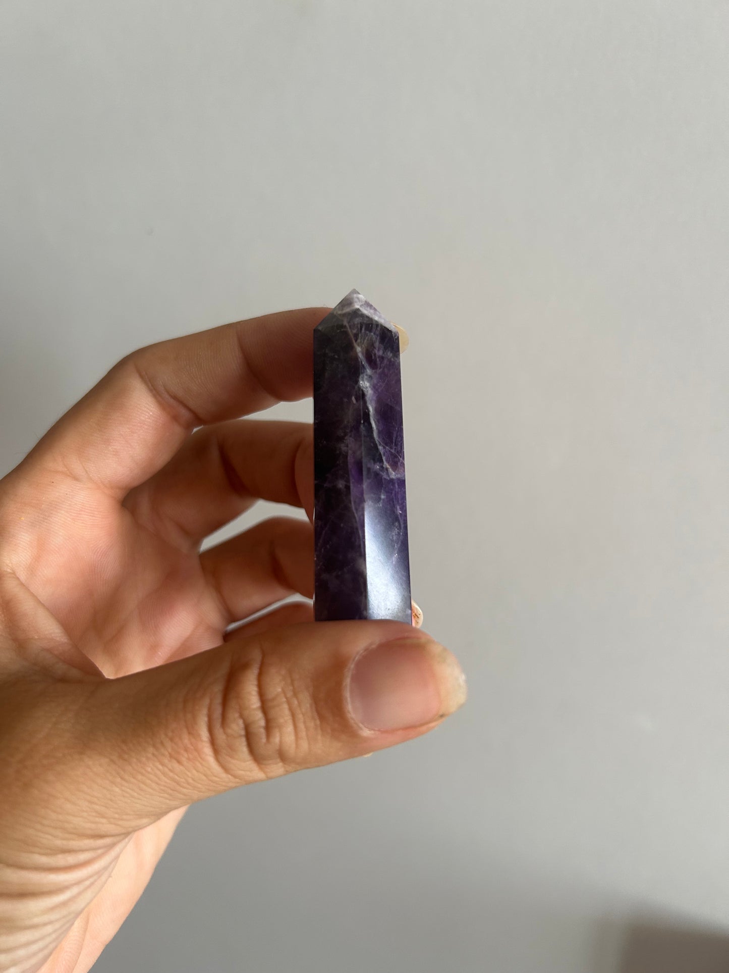 Amatista Chevron punta