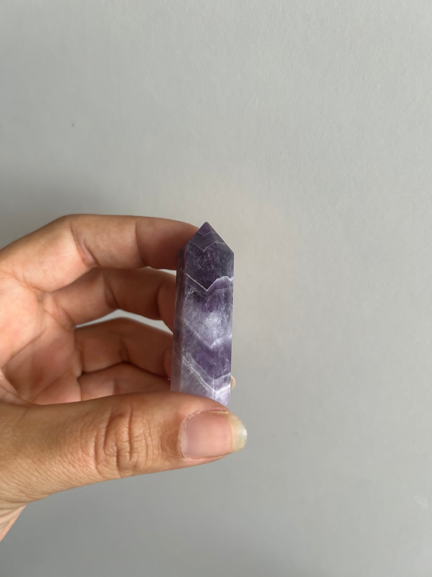 Amatista Chevron punta